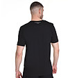 Мъжка памучна тениска в черно с щампа Листа Nicholas-3 снимка