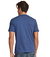 Памучна мъжка тениска в синьо с щампа Eric-1 снимка