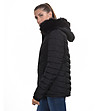 Зимно дамско яке в черно Alenia-4 снимка