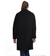 Черно дамско зимно палто Emanuela-1 снимка