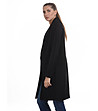 Черно дамско зимно палто Emanuela-2 снимка