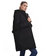 Дълго зимно дамско яке в черно Marlita-3 снимка