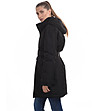Дълго зимно дамско яке в черно Marlita-4 снимка