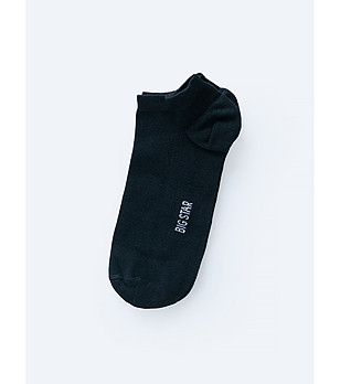 Мъжки чорапи за маратонки в черно Marc снимка