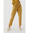 Дамски панталон в цвят маслина Alex-2 снимка