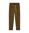 Дамски панталон в цвят маслина Sisi-4 снимка