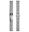 Сребрист дамски часовник с римски цифри Grand-3 снимка