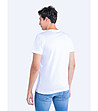 Памучна мъжка тениска в цвят крем Basicov-1 снимка