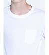 Памучна детска блуза в цвят крем Borodir-2 снимка