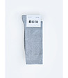 Сиви мъжки чорапи с памук Longi-1 снимка