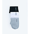 Комплект от 3 чифта чорапи в цвят крем, сиво и черно Marc-2 снимка