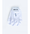 Комплект от 3 чифта чорапи в бяло Charles-1 снимка
