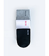 Комплект от 3 чифта дамски чорапи в сиво, бяло и черно-2 снимка