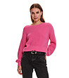 Розов дамски пуловер-0 снимка