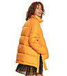 Жълто дамско яке-4 снимка