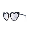 Черни дамски слънчеви очила сърца-0 снимка