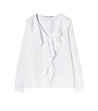 Дамска блуза в бяло Nowimi-3 снимка