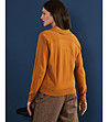 Дамски пуловер в цвят охра Nana-1 снимка