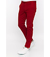 Червен мъжки памучен панталон Valir-4 снимка