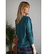 Дамска блуза в зелен нюанс с високо съдържание на памук Mia-1 снимка