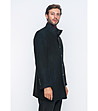 Мъжко палто в черно Sylas-2 снимка