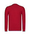 Червен памучен мъжки пуловер Glors-1 снимка