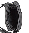 Черна мъжка текстилна чанта с лого Grafen-3 снимка