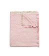 Розов дамски шал с фигурални мотиви-0 снимка