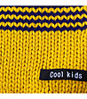 Детска плетена шапка в жълто-2 снимка