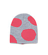 Детска шапка в сиво и розово-0 снимка