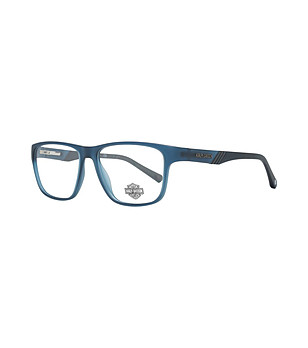 Пластмасови мъжки рамки за очила в синьо снимка