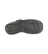 Черни мъжки гумени чехли с подвижна стелка-1 снимка