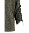 Дамска блуза в черно и златисто Jay-3 снимка