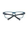 Пластмасови мъжки рамки за очила в синьо-3 снимка