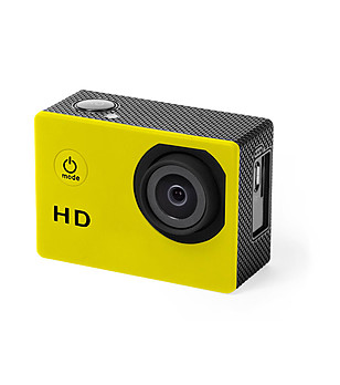 Спортна камера в жълто снимка