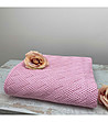 Розово памучно одеяло 170х130 см-2 снимка