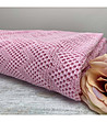 Розово памучно одеяло 170х130 см-3 снимка