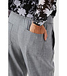 Дамски 7/8 панталон в сив меланж Francine-4 снимка