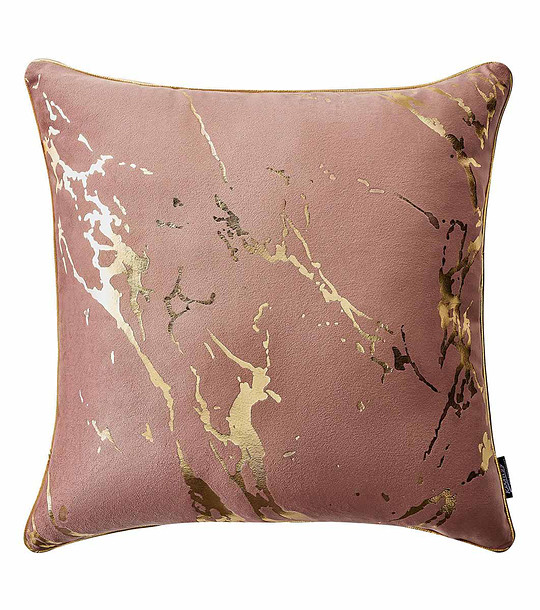 Калъфка за декоративна възглавница в розово и златисто Lanai снимка