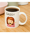 Чаша за кафе Sassy 350 мл-2 снимка