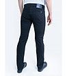 Черни мъжки вталени памучни дънки Terry-1 снимка