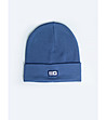 Мъжка шапка в синьо Mayolar-0 снимка