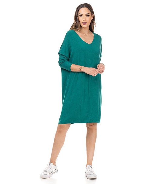 Зелена рокля от фино плетиво Berdina снимка