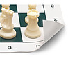 Професионален шах със силиконова подложка 50x50 см-1 снимка