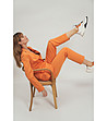 Оранжево дамско сако Nika-4 снимка