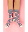 Комплект от 4 чифта памучни дамски чорапи Selesta-2 снимка