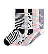 Комплект от 6 чифта памучни дамски чорапи Indila-0 снимка