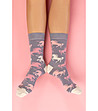 Комплект от 6 чифта памучни дамски чорапи Indila-4 снимка