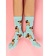 Комплект от 3 чифта памучни дамски чорапи Bernice-3 снимка