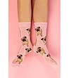 Комплект от 3 чифта памучни дамски чорапи Delma-2 снимка